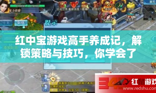 紅中寶游戲高手養(yǎng)成記，解鎖策略與技巧，你學(xué)會了嗎？