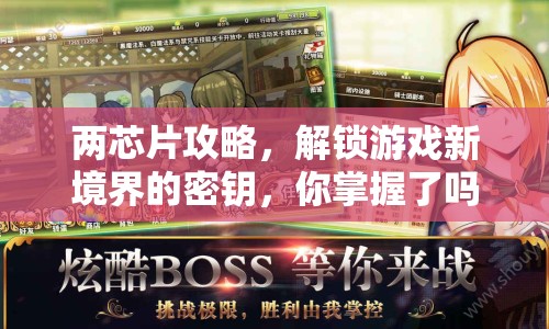 兩芯片攻略，解鎖游戲新境界的密鑰，你掌握了嗎？