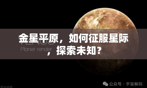 金星平原，如何征服星際，探索未知？