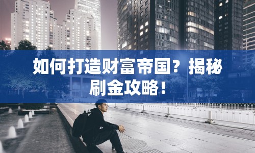 如何打造財(cái)富帝國(guó)？揭秘刷金攻略！