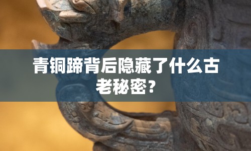 青銅蹄背后隱藏了什么古老秘密？