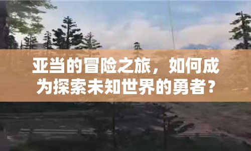亞當(dāng)?shù)拿半U之旅，如何成為探索未知世界的勇者？