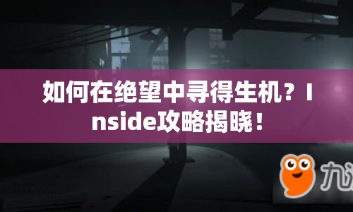 如何在絕望中尋得生機(jī)？Inside攻略揭曉！