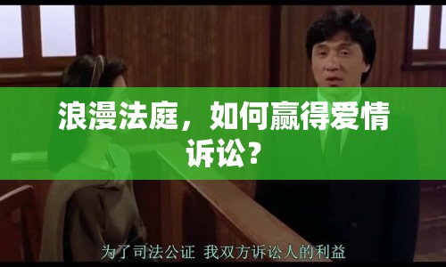 浪漫法庭，如何贏得愛情訴訟？