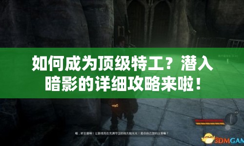 如何成為頂級特工？潛入暗影的詳細攻略來啦！