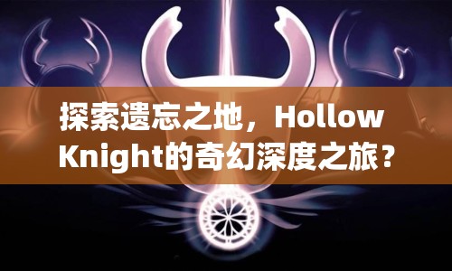 探索遺忘之地，Hollow Knight的奇幻深度之旅？