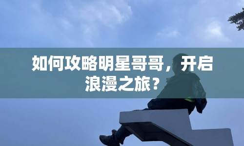 如何攻略明星哥哥，開啟浪漫之旅？