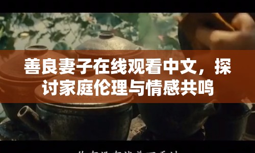 善良妻子在線觀看中文，探討家庭倫理與情感共鳴