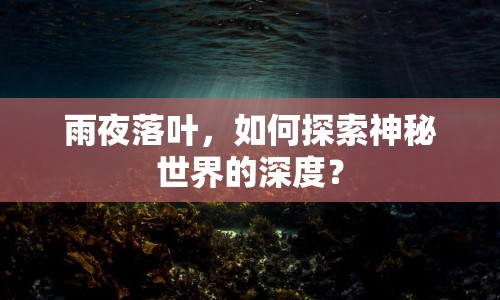 雨夜落葉，如何探索神秘世界的深度？