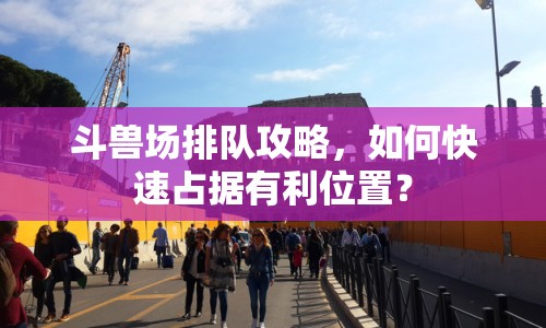 斗獸場排隊攻略，如何快速占據(jù)有利位置？