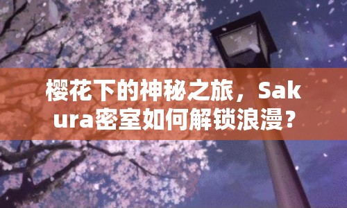 櫻花下的神秘之旅，Sakura密室如何解鎖浪漫？