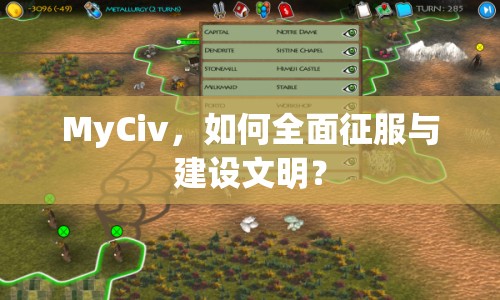 MyCiv，如何全面征服與建設(shè)文明？