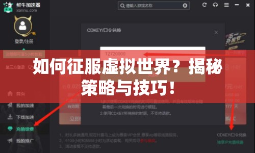 如何征服虛擬世界？揭秘策略與技巧！