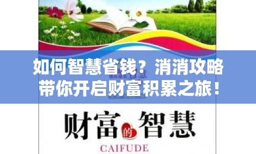 如何智慧省錢？消消攻略帶你開啟財富積累之旅！