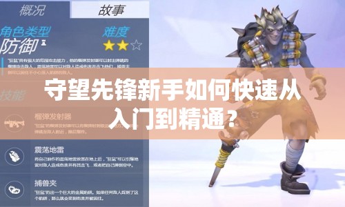 守望先鋒新手如何快速從入門到精通？