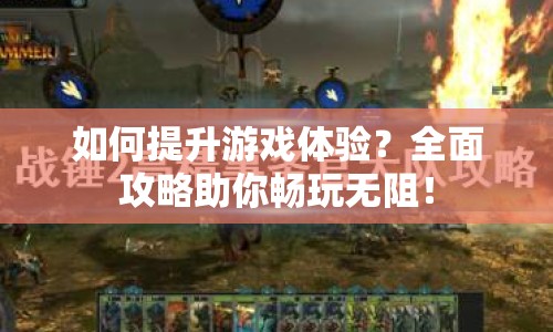 如何提升游戲體驗？全面攻略助你暢玩無阻！
