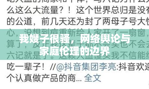 我嫂子很騷，網(wǎng)絡(luò)輿論與家庭倫理的邊界