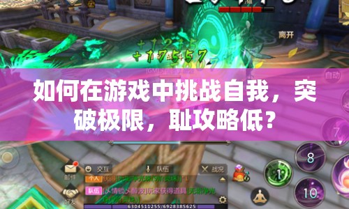 如何在游戲中挑戰(zhàn)自我，突破極限，恥攻略低？