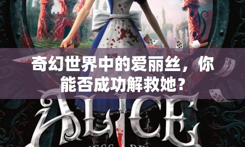 奇幻世界中的愛麗絲，你能否成功解救她？