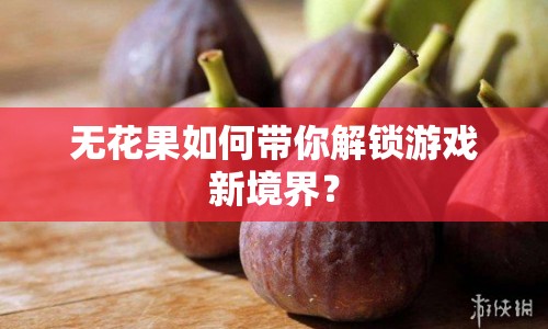 無花果如何帶你解鎖游戲新境界？