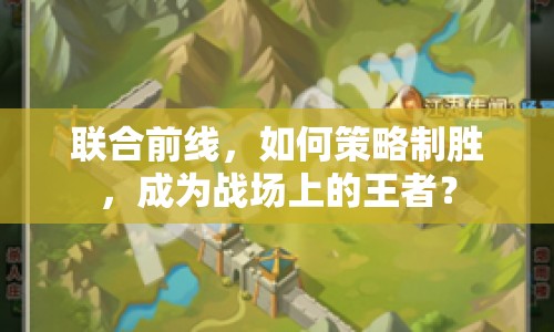 聯(lián)合前線，如何策略制勝，成為戰(zhàn)場(chǎng)上的王者？