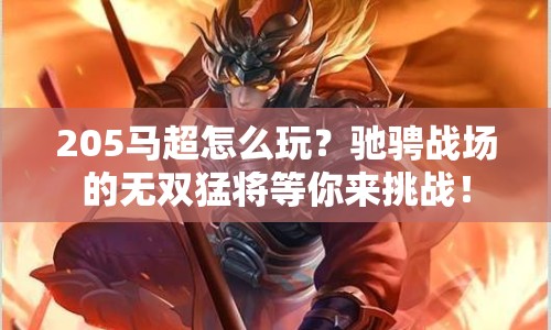 205馬超怎么玩？馳騁戰(zhàn)場(chǎng)的無(wú)雙猛將等你來(lái)挑戰(zhàn)！