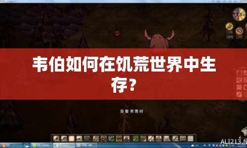 韋伯如何在饑荒世界中生存？