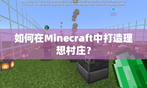 如何在Minecraft中打造理想村莊？