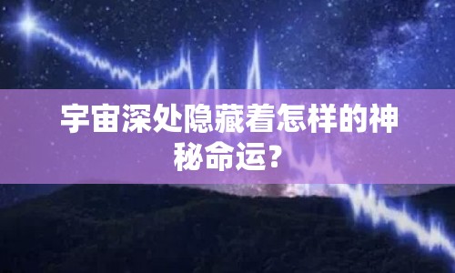 宇宙深處隱藏著怎樣的神秘命運(yùn)？