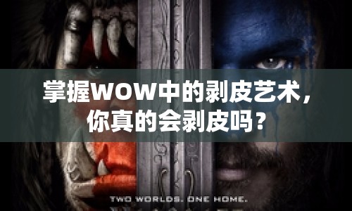 掌握WOW中的剝皮藝術(shù)，你真的會(huì)剝皮嗎？