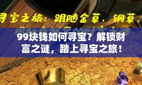 99塊錢如何尋寶？解鎖財富之謎，踏上尋寶之旅！