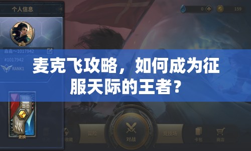 麥克飛攻略，如何成為征服天際的王者？