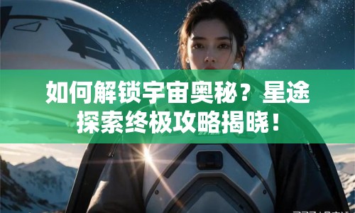 如何解鎖宇宙奧秘？星途探索終極攻略揭曉！