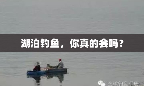 湖泊釣魚，你真的會嗎？
