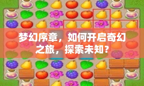 夢(mèng)幻序章，如何開(kāi)啟奇幻之旅，探索未知？