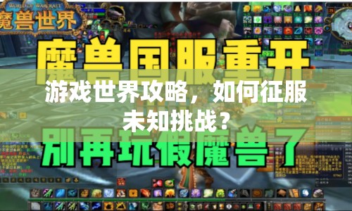 游戲世界攻略，如何征服未知挑戰(zhàn)？