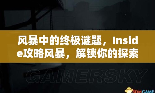風暴中的終極謎題，Inside攻略風暴，解鎖你的探索之旅！