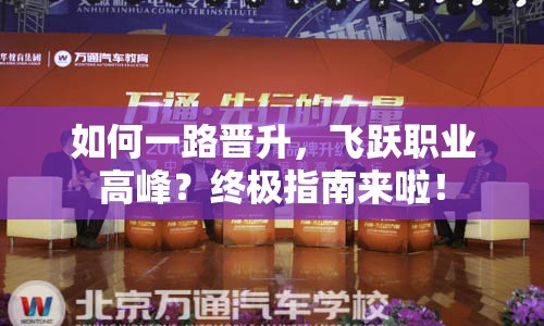 如何一路晉升，飛躍職業(yè)高峰？終極指南來啦！
