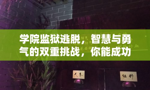 學(xué)院監(jiān)獄逃脫，智慧與勇氣的雙重挑戰(zhàn)，你能成功嗎？