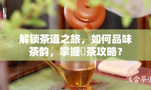 解鎖茶道之旅，如何品味茶韻，掌握喫茶攻略？