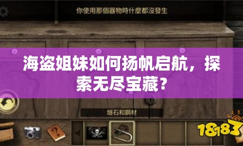 海盜姐妹如何揚帆啟航，探索無盡寶藏？