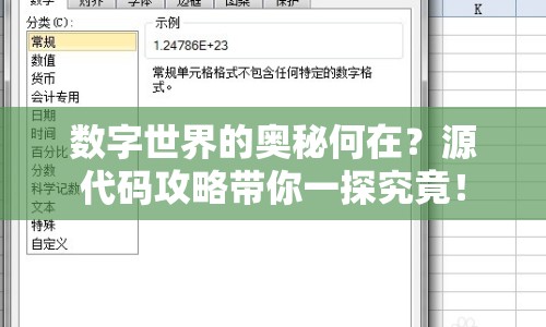數(shù)字世界的奧秘何在？源代碼攻略帶你一探究竟！