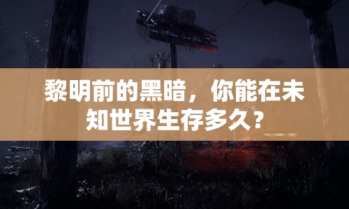 黎明前的黑暗，你能在未知世界生存多久？