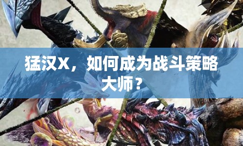 猛漢X，如何成為戰(zhàn)斗策略大師？