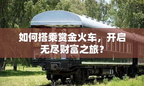 如何搭乘賞金火車，開啟無盡財富之旅？