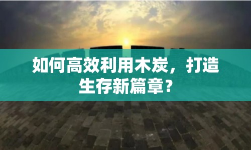 如何高效利用木炭，打造生存新篇章？