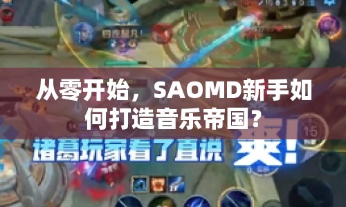 從零開(kāi)始，SAOMD新手如何打造音樂(lè)帝國(guó)？