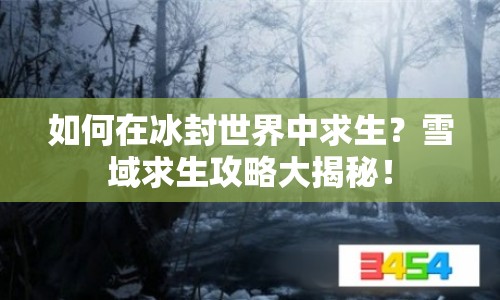 如何在冰封世界中求生？雪域求生攻略大揭秘！