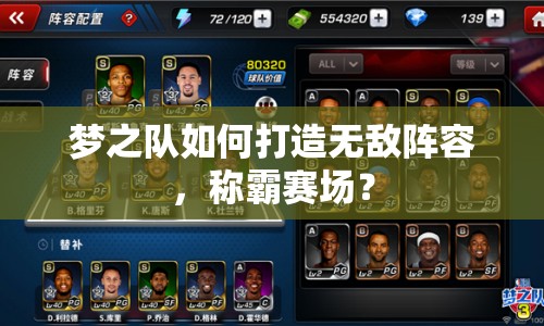 夢之隊如何打造無敵陣容，稱霸賽場？