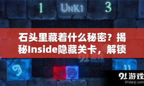 石頭里藏著什么秘密？揭秘Inside隱藏關(guān)卡，解鎖石頭之謎！